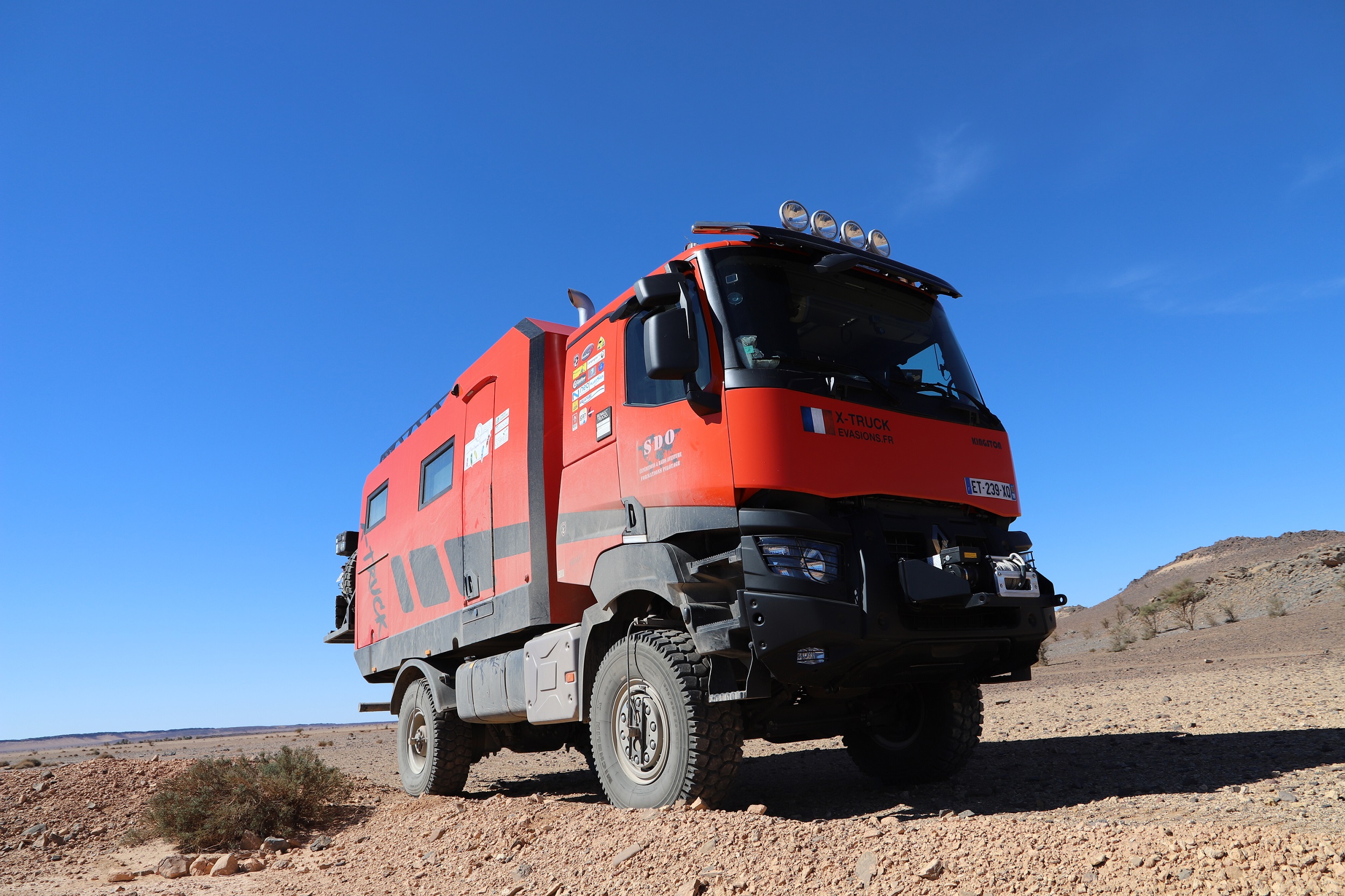 EL RENAULT TRUCKS K `X-TRUCK EVASION` SE MUESTRA EN EL SALÓN DEL CARAVANING DE BARCELONA EL RENAULT TRUCKS K `X-TRUCK EVASION` SE MUESTRA EN EL SALÓN DEL CARAVANING DE BARCELONA